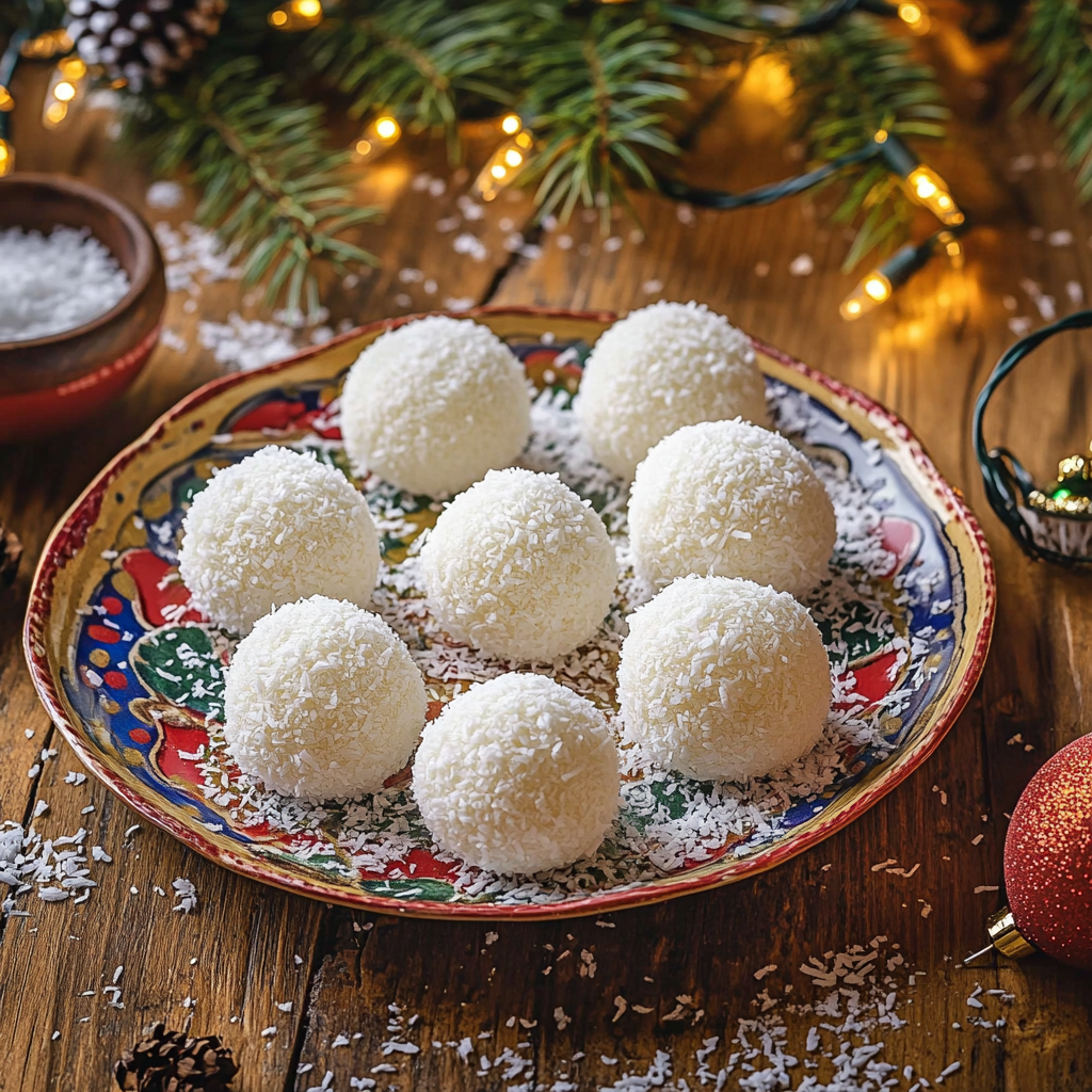 Classic Coconut Snowballs