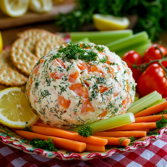 Candied Salmon Cheese Ball