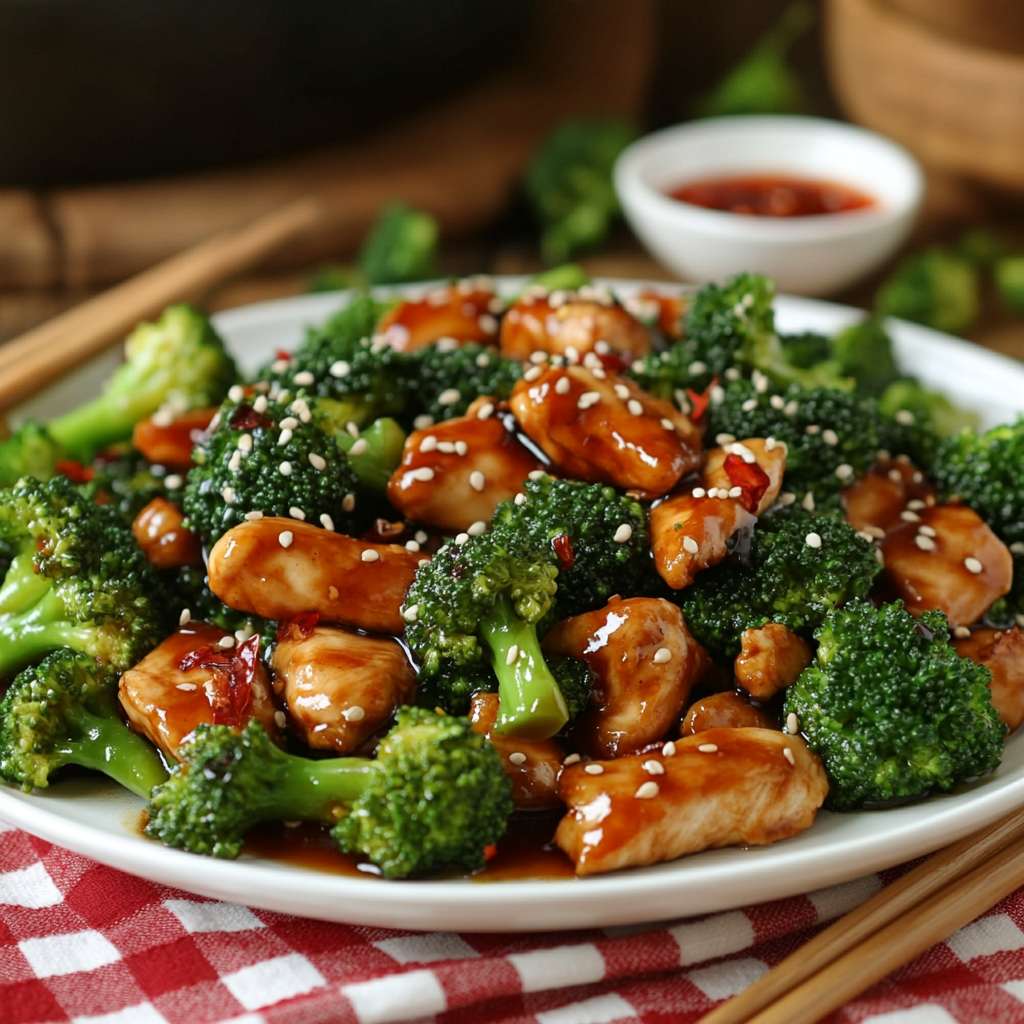 Chinese Chicken and Broccoli Stir-Fry