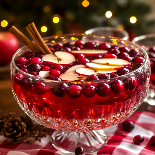 Sparkling Cranberry Apple Punch