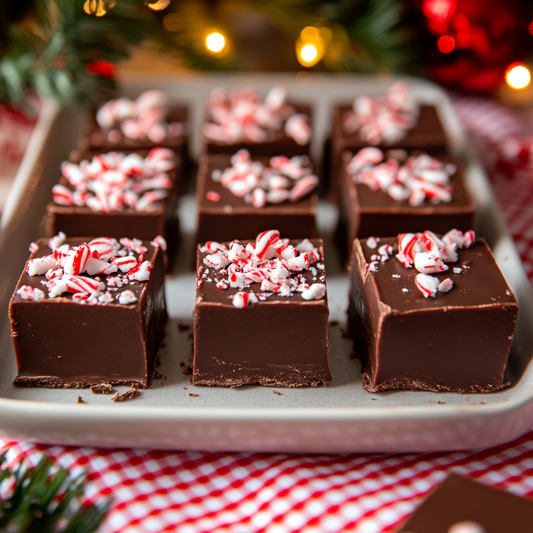 Creamy Peppermint Fudge