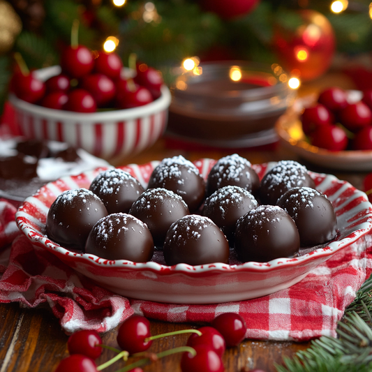 Homemade Cherry Cordials