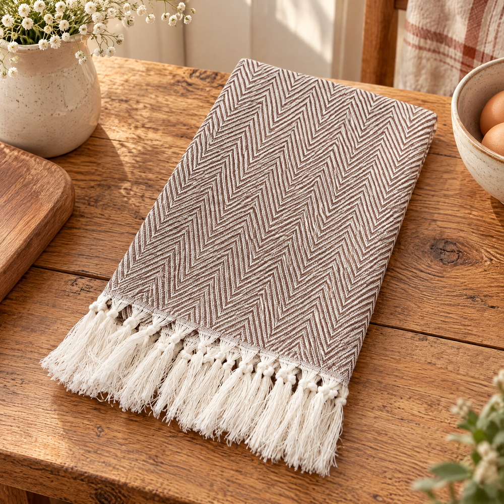 Cottage Fringed Napkin