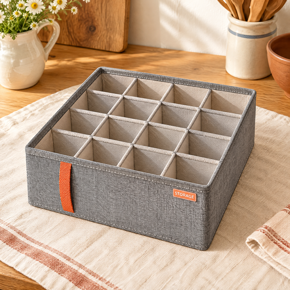 Tuck Twenty-Cell Drawer Organiser