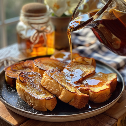 Fluffy French Toast with Brioche - A Special Breakfast Treat