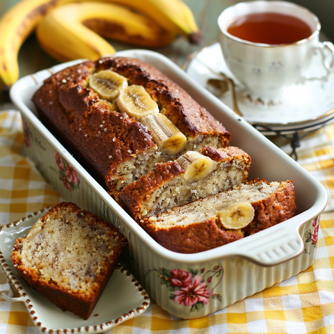 Grandma’s Classic Banana Bread Recipe: Nostalgic, Easy, and Delicious