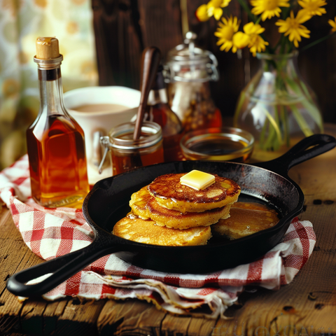 Cornmeal Johnnycakes Recipe - A Traditional Old Style Breakfast Delight