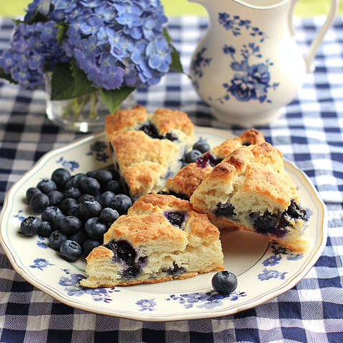 Easy Blueberry Scones Recipe - Perfect for Family Breakfasts