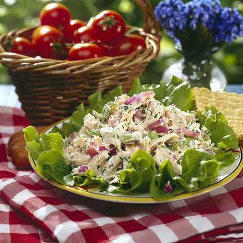 Easy Chicken Salad Great for Potlucks