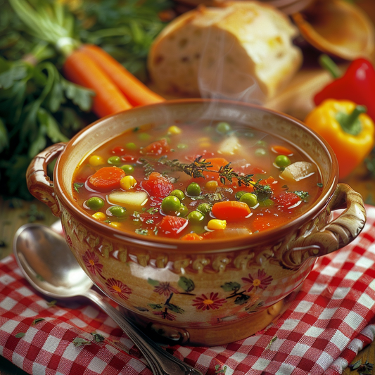 Hearty Vegetable Soup: A Tradition of Comfort and Flavor