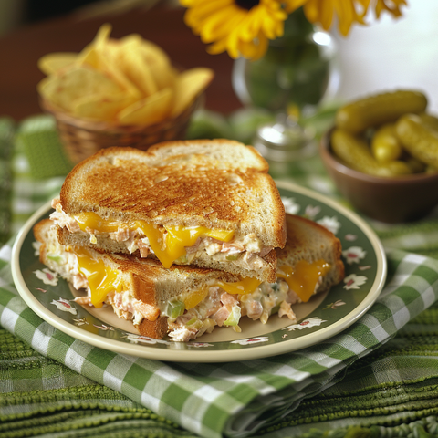 Tuna Melt Sandwich Recipe – Creamy, Cheesy, and Easy to Make