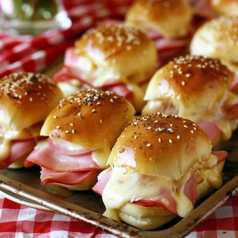 Easy Ham and Cheese Sliders: Perfect for Parties and Family Gatherings