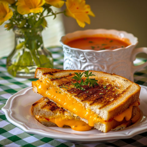 Grilled Cheese Sandwich Plus Tomato Soup Recipes