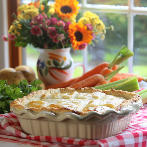 Chicken Pot Pie: A Comforting Classic with Homemade Crust