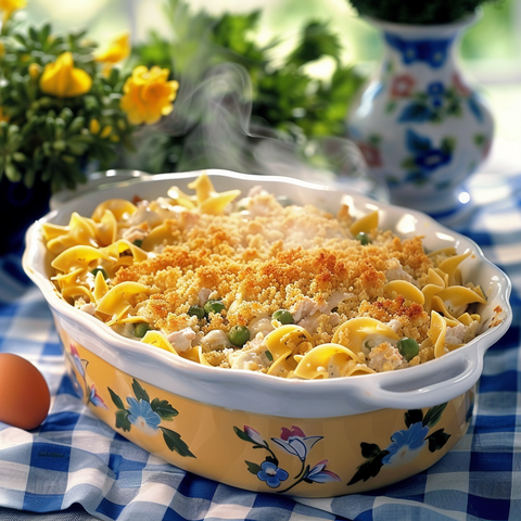 Tuna Casserole Recipe – A Classic, Easy, and Nutritious Dinner Option