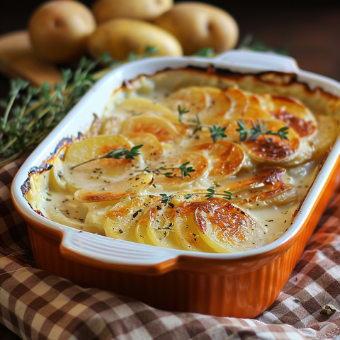 Creamy Scalloped Potatoes – Perfect for Any Gathering