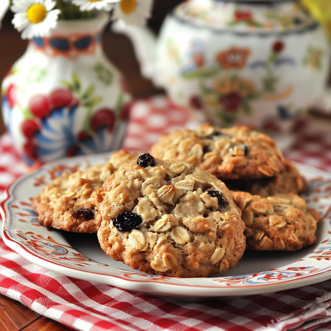 Classic Chewy Oatmeal Raisin Cookies – Easy Recipe for a Soft, Satisfying Snack