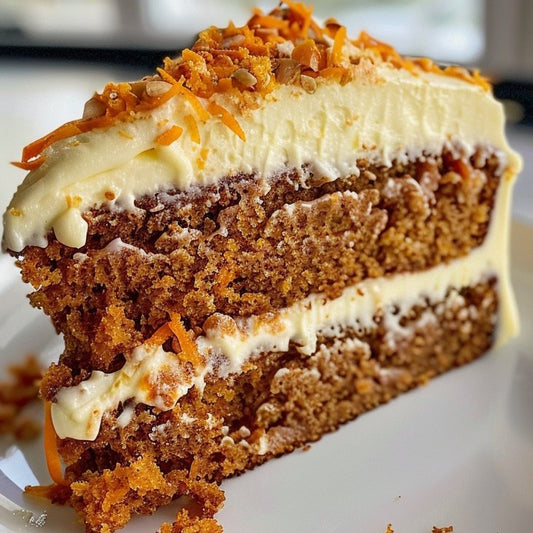 Double Layer Carrot Cake with Cream Cheese Frosting