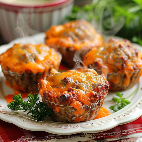 Juicy Meatloaf Cheese Muffins Recipe: Perfect for Appetizers and Gatherings