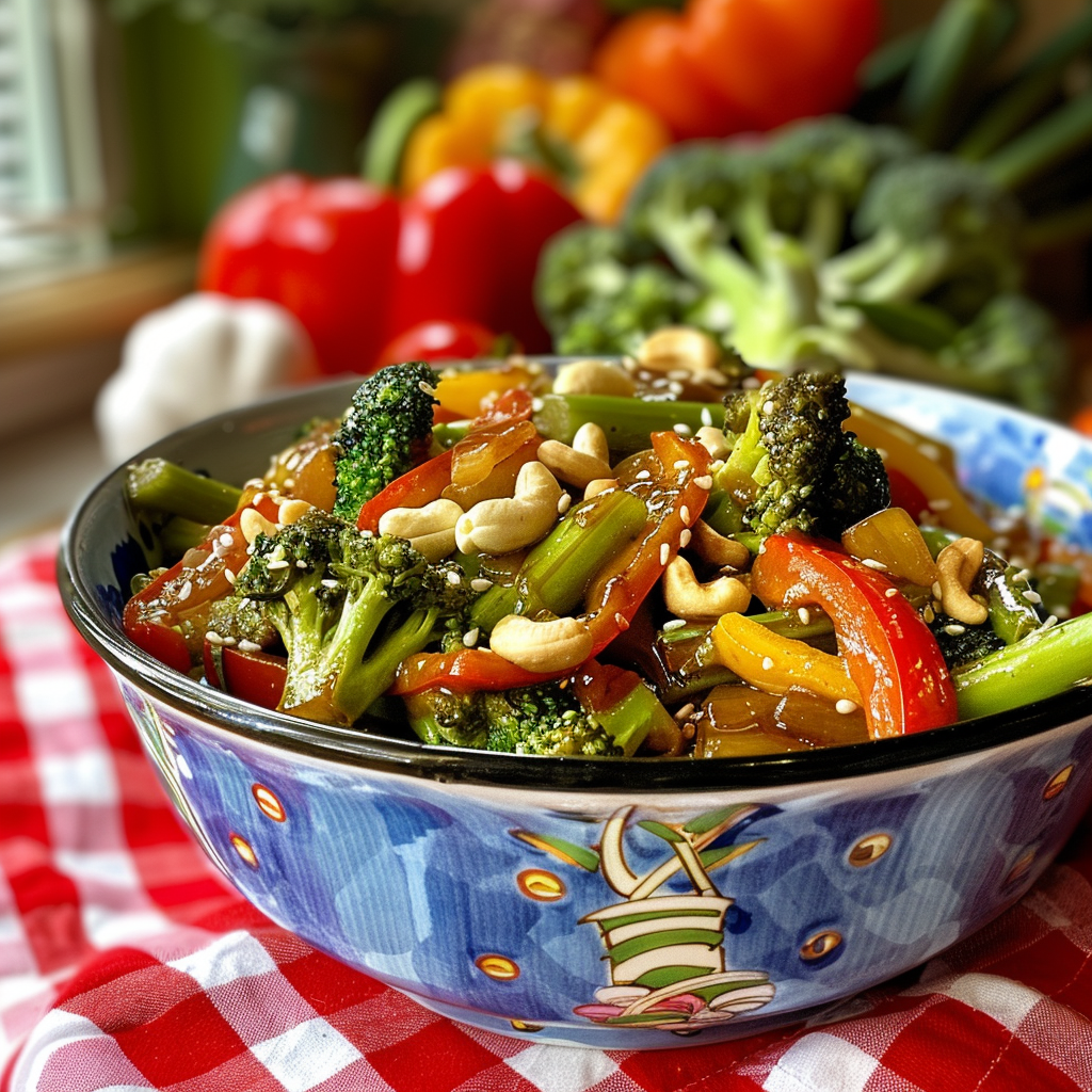 Easy Cashew Vegetable Stir Fry Recipe for Healthy, Flavorful Meals at Home