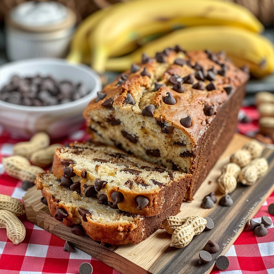 Peanut Butter Chocolate Chip Banana Loaf – A Nutritious and Delicious Treat