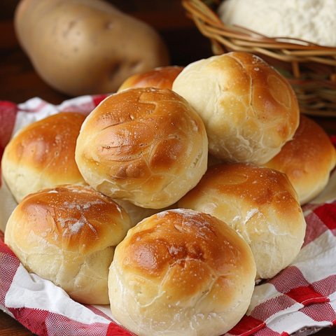 Soft Potato Buns Recipe – Fluffy, Tender, and Easy to Make