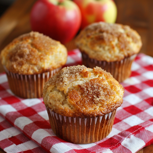 Apple Cinnamon Muffins: Gluten-Free, Diabetic-Friendly Recipe with Almond Flour