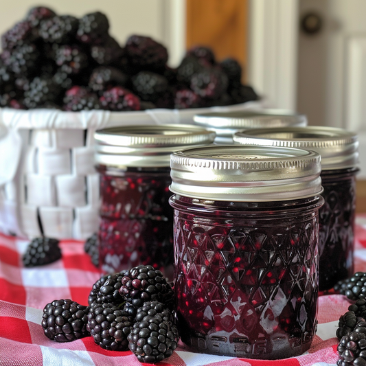 Grandma's Perfect Blackberry Jam: How to Make Freezer Jam and Processed Blackberry Jam at Home