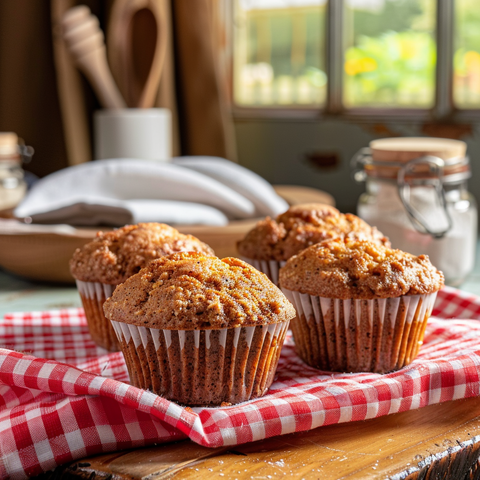 Classic Bran Muffins with Raisins - A Healthy Breakfast Recipe