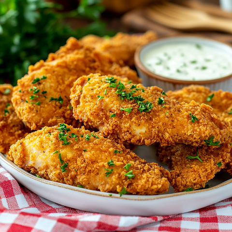 Crispy Baked Buttermilk Chicken Tenders