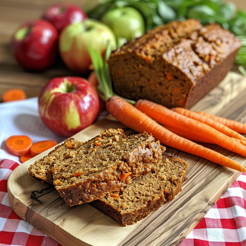 Gluten-Free Carrot Loaf with Almond & Coconut Flour