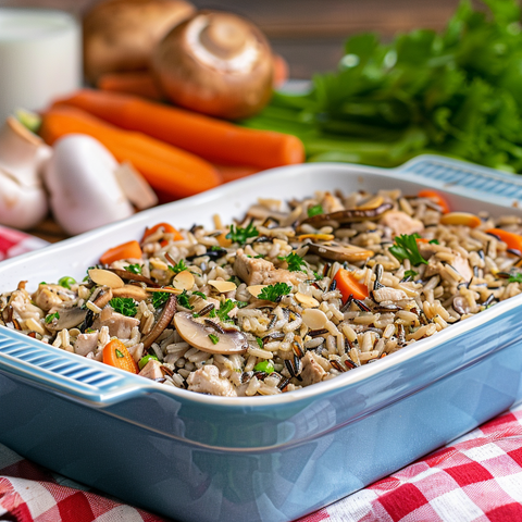 Chicken and Wild Rice Casserole: A Hearty, Comforting Meal