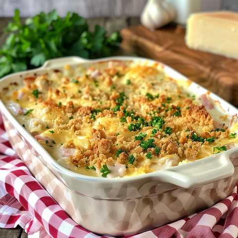 Chicken Cordon Bleu Casserole: A Flavorful, Family-Friendly Twist on a French Classic