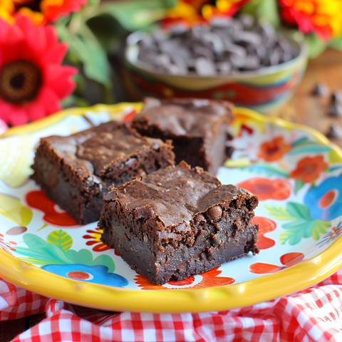 Vegan Flourless Chickpea Brownies – A Guilt-Free, Fudgy Delight