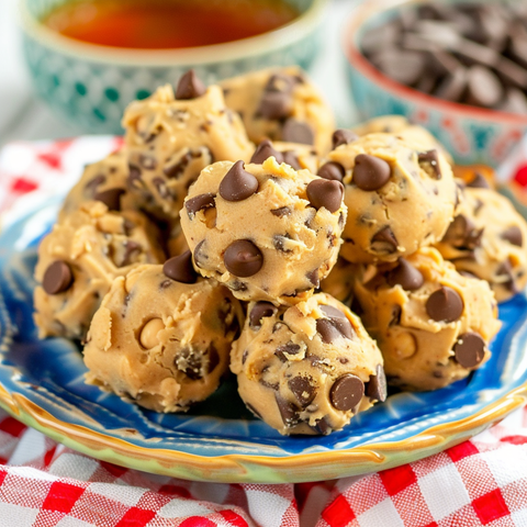 Vegan Chickpea Cookie Dough Balls – A Nutritious and Sweet No-Bake Treat