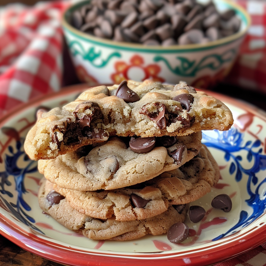 Super Moist Chocolate Chip Cookies with Almond Flour – A Low-Carb Delight