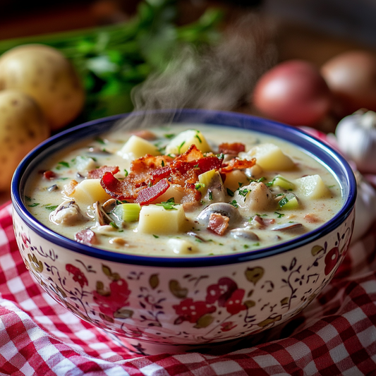 Creamy New England Clam Chowder
