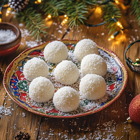 Classic Coconut Snowballs