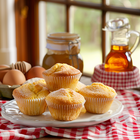 Easy Cornmeal Muffins Recipe - Perfect for Any Meal or Snack