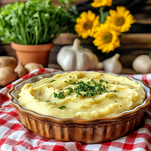 Roasted Garlic Mashed Potatoes