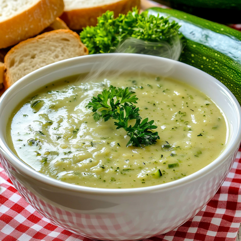 Creamy Zucchini Soup Recipe - Healthy and Delicious Homemade Soup