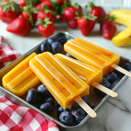 Homemade Fresh Fruit Popsicles: Easy, Refreshing, and Naturally Sweet