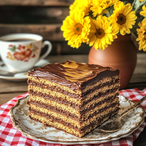 Chocolate Graham Cracker Icebox Cake – A No-Bake Family Favorite