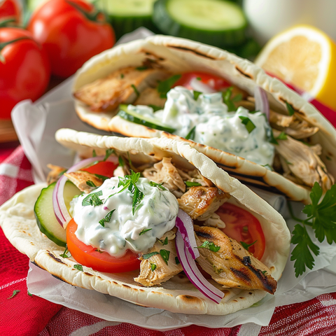 Authentic Greek Chicken Gyros Recipe - A Taste of Athens at Home