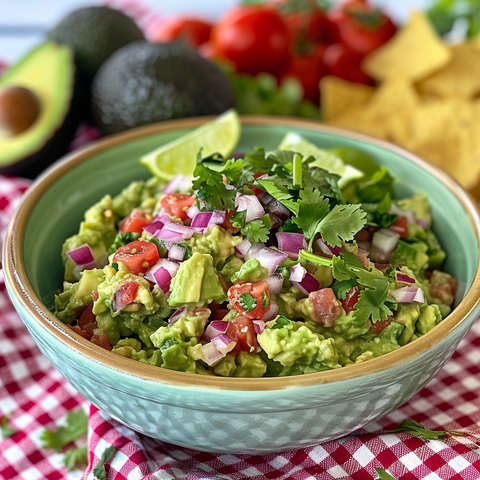 Creamy Guacamole with Serrano Chiles and Fresh Lime