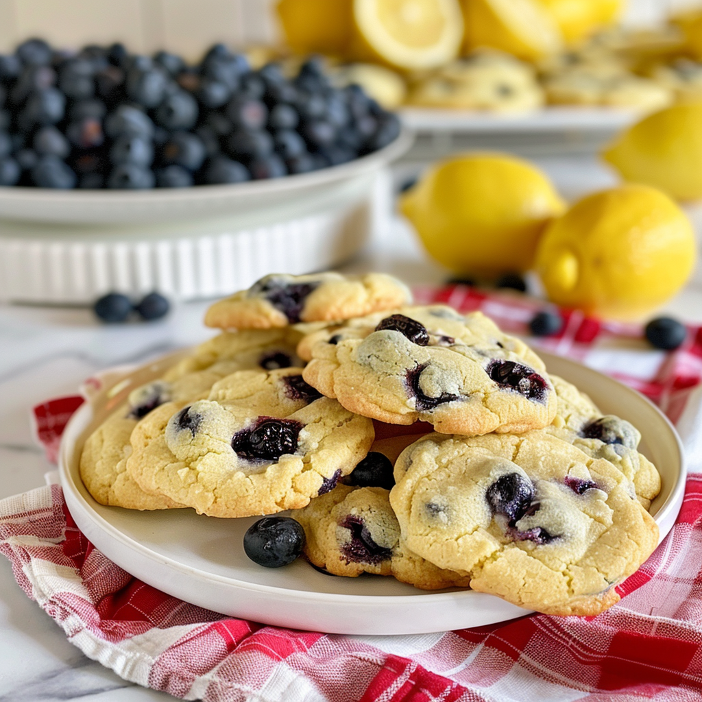 Lemon Blueberry Cookies Recipe: A Refreshing Citrus and Berry Delight