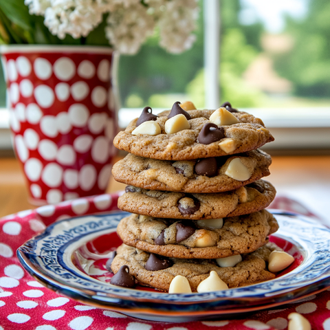 Fully Loaded Chocolate Chip Macadamia Nut Cookies – Soft, Chewy & Indulgent