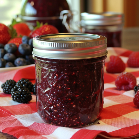 Homemade Mixed Berry Jam Recipe: Perfect for Gifting and Preserving Summer's Bounty