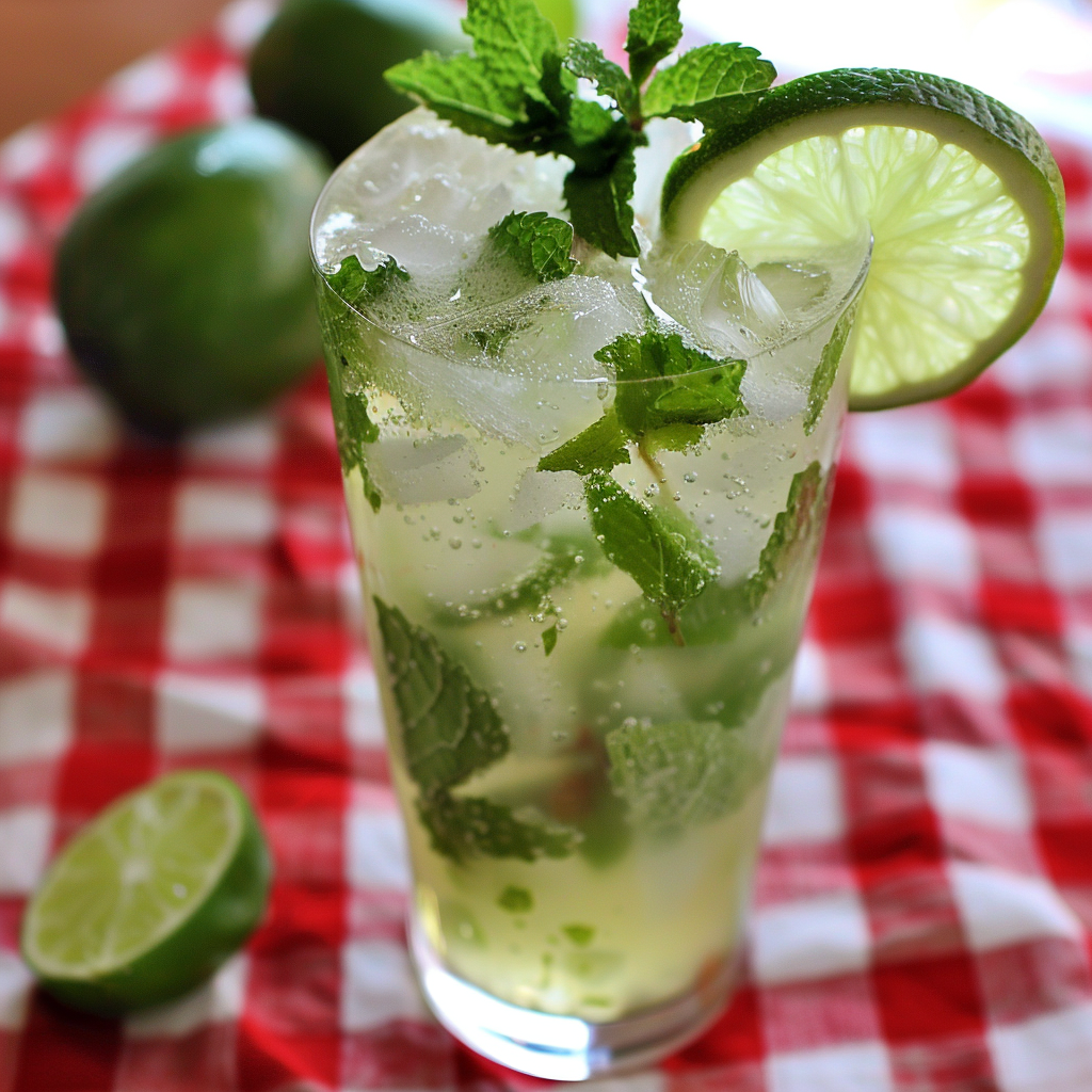 Refreshing Mojito Recipe with Mint and Lime (Alcoholic & Non-Alcoholic Versions)