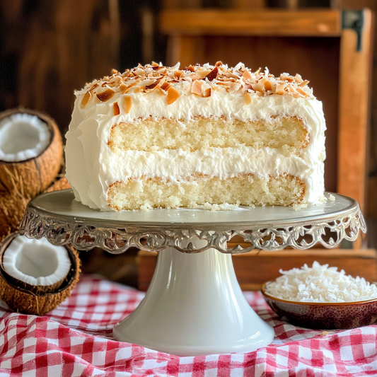 Coconut Cloud Cake